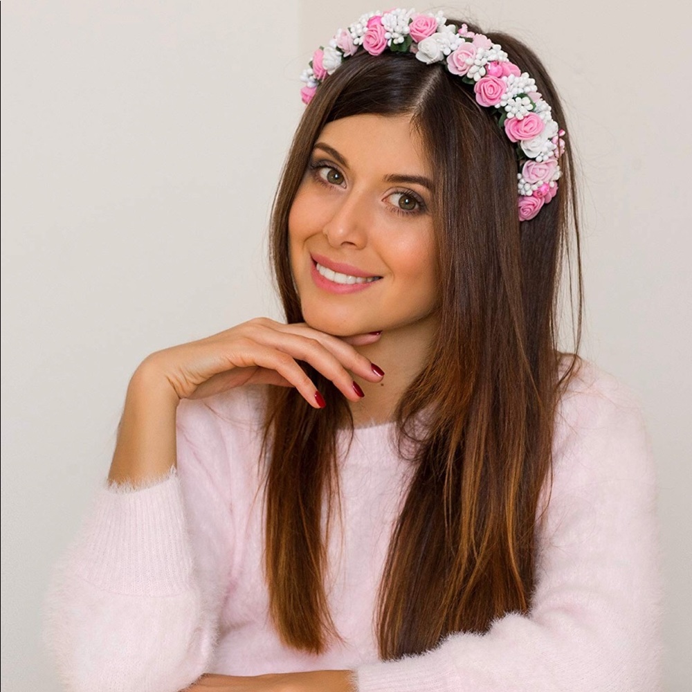 Flower Crown Hair Headband ❗️hair accessories